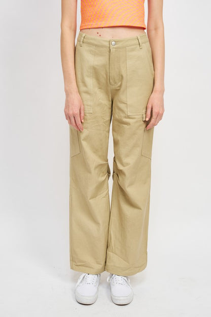 High Rise Cargo Pant