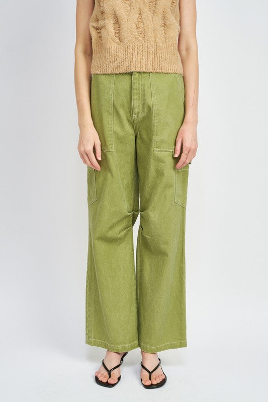 High Rise Cargo Pant