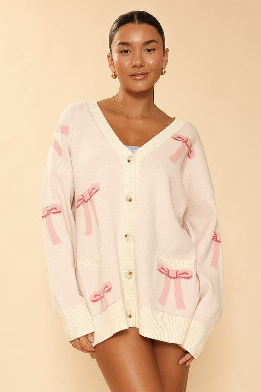 Scarlette Bow Cardigan