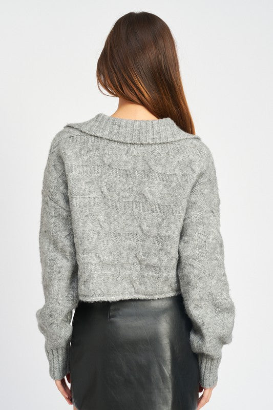 Lindsey Cable Knit Sweater