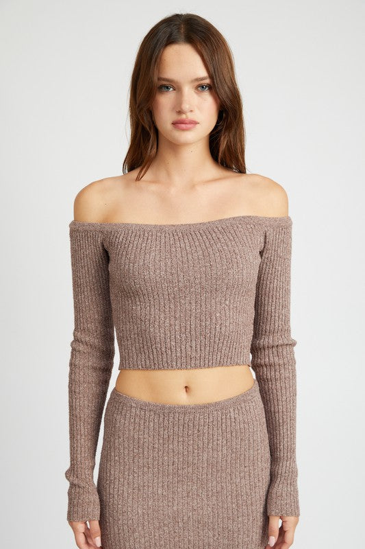 Lila Knit Ribbed Top