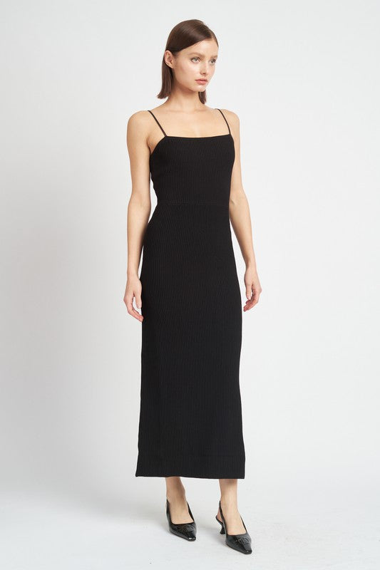 Valentina Ribbed Maxi Dress