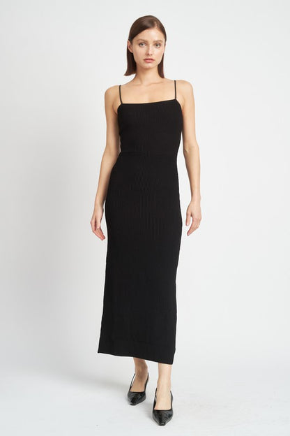 Valentina Ribbed Maxi Dress