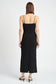 Valentina Ribbed Maxi Dress