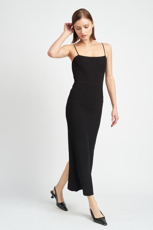 Valentina Ribbed Maxi Dress