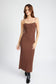 Valentina Ribbed Maxi Dress