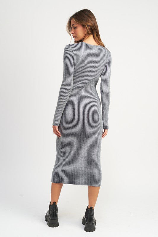 Zip Me Up Sweater Midi