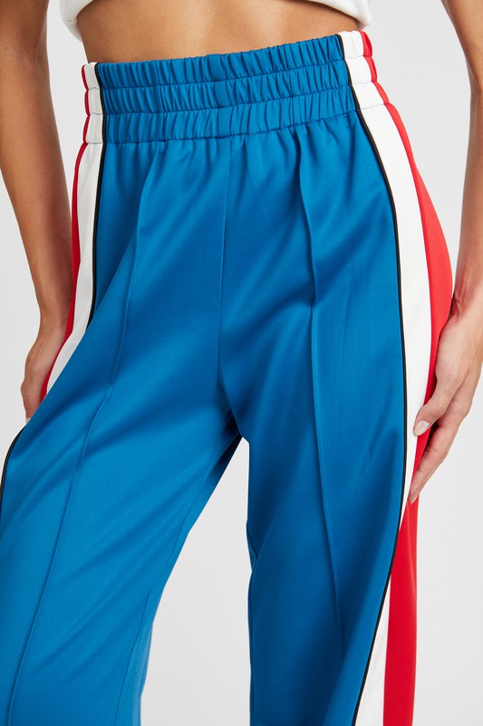 Color Block Track Pants