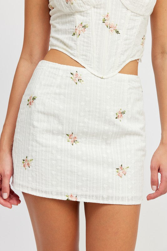 Flora Mini Skirt