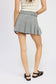 Cleo Pleated Mini Skirt