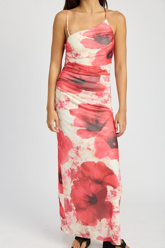 Hibiscus Maxi Dress