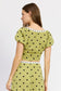 Vines Polka Dot Top