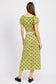 Vines Polka Dot Maxi