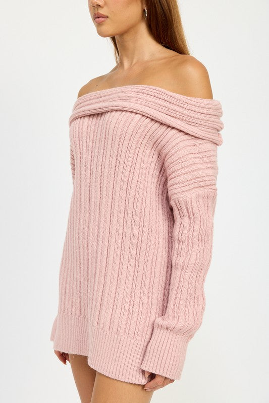 Bubble Gum Sweater Dress