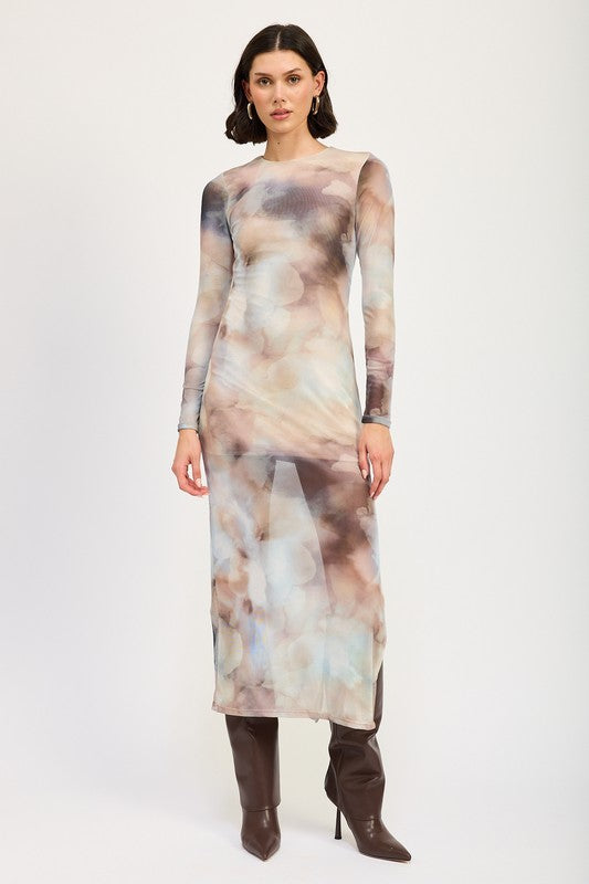 Space Midi Dress