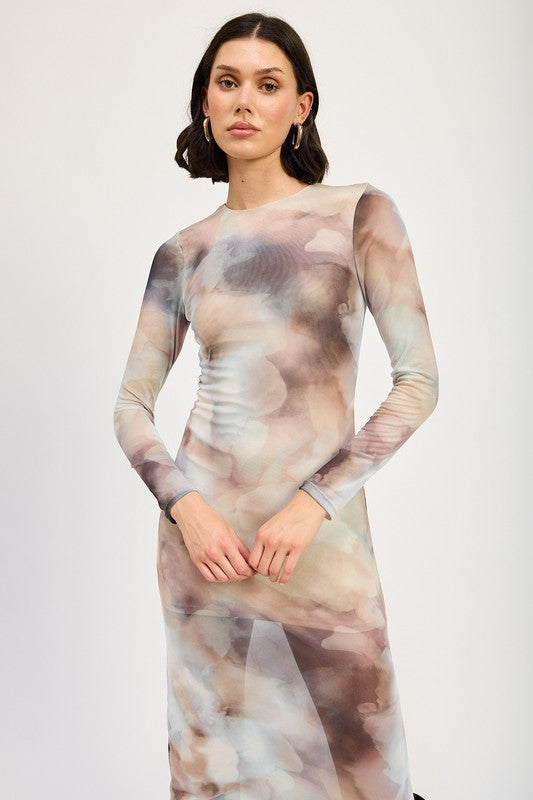 Space Midi Dress