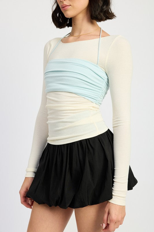 Ballet Layered Top