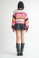 Mock Neck Striped Sweater