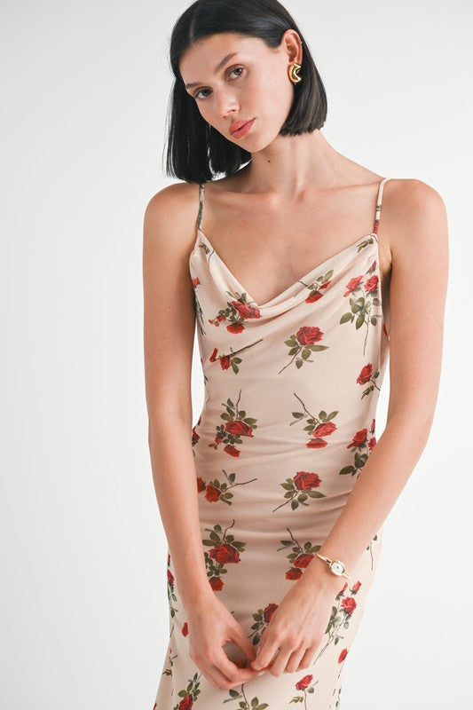 Valentine Rose Maxi Dress