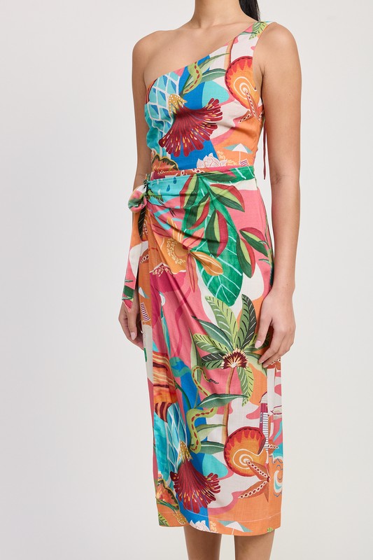 Oasis Wrap Maxi Dress