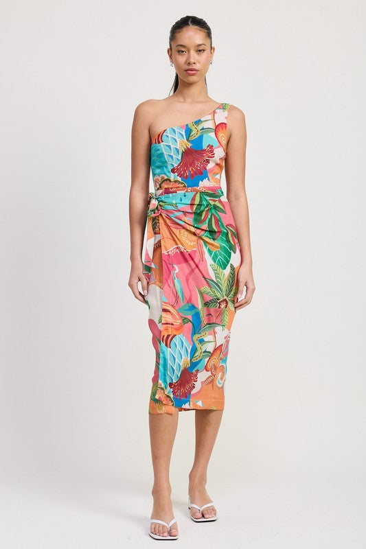 Oasis Wrap Maxi Dress